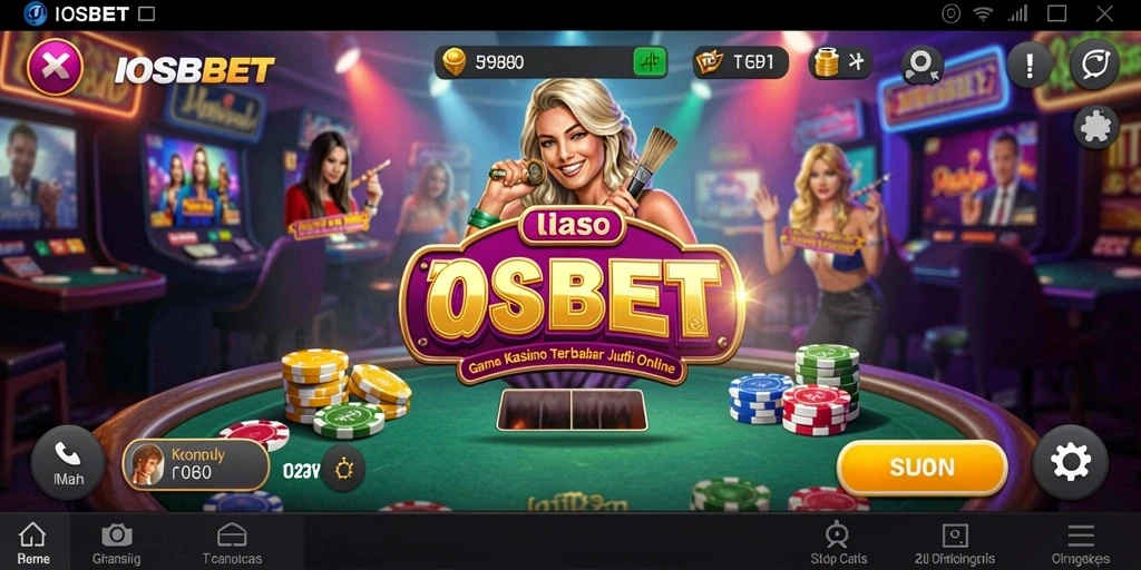 Tampilan gameplay Kasino yang menarik dan seru di IOSBET.