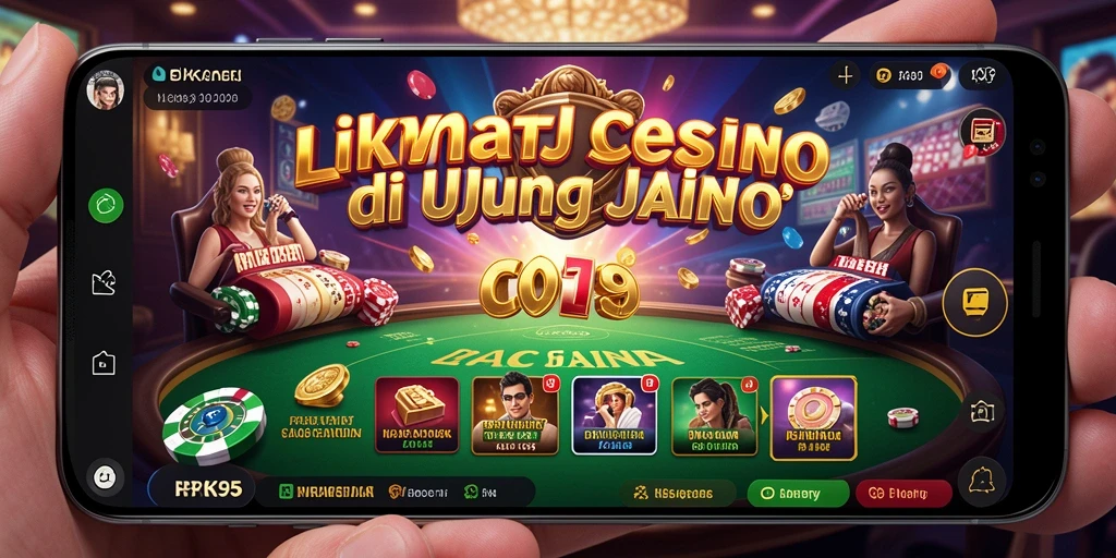 Gameplay seru di PK95 dengan dealer langsung dan suasana kasino nyata.