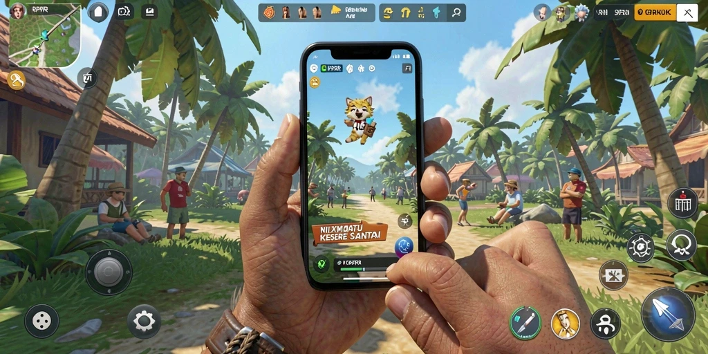 Tampilan menarik dengan gameplay santai RPRR.