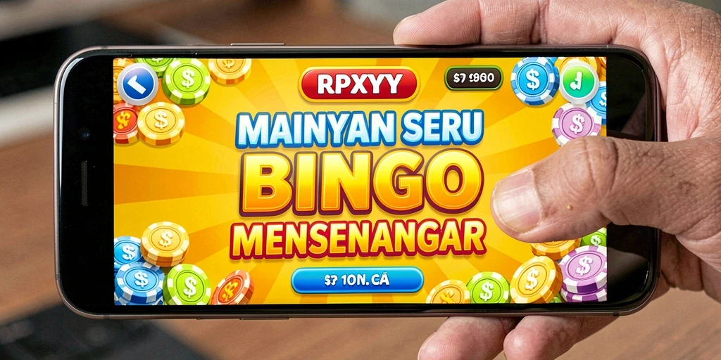 Tampilan gameplay Bingo yang seru dan interaktif di RPYYY.
