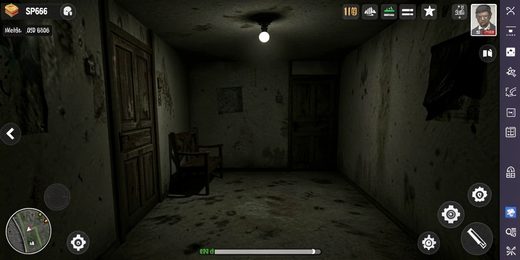 Gameplay menegangkan dengan suasana horor yang mencekam.