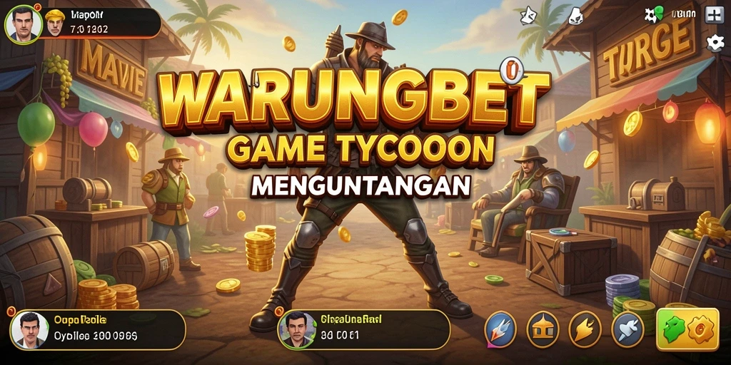 Tampilan gameplay menarik dari WARUNGBET yang penuh strategi Tycoon.