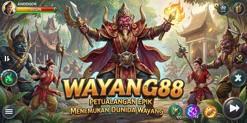 Tampilan gameplay WAYANG88 yang menakjubkan dan mengasyikkan.